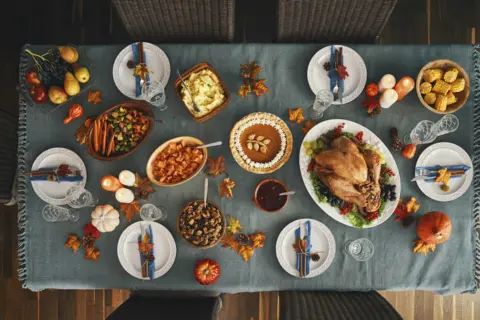 Getty Images Thanksgiving meal