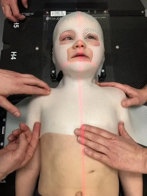 TeamHamish Hamish receiving treatment