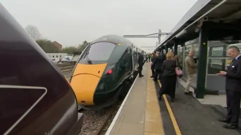 BBC Bristol Parkway new platform