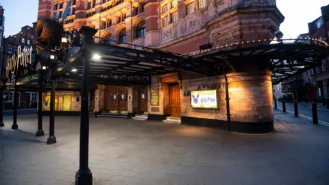 PA Media Palace Theatre, London, 25 March 2020