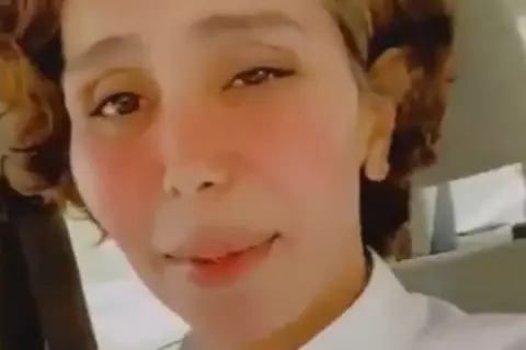 Maha al-Mutairi Video posted on Snapchat by Kuwaiti trans woman Maha al-Mutairi in June 2020