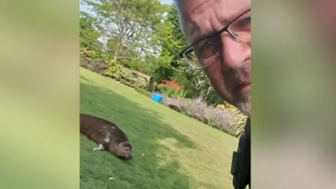 Lincolnshire Police PC Martin Green with seal