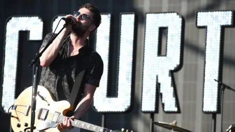 Getty Images Courteeners frontman Liam Fray
