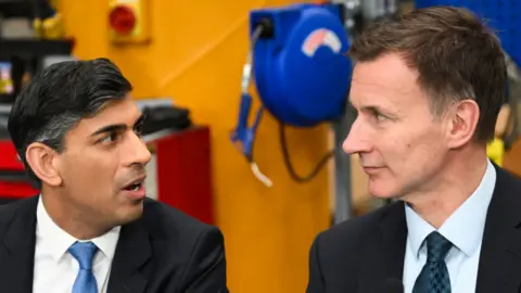 Getty Images Prime Minister Rishi Sunak and Chancellor Jeremy Hunt