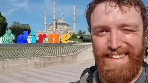 Paddy Devlin Paddy in Erdine near Istanbul