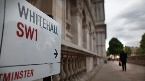 Getty Images Whitehall sign