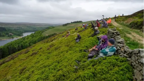 Getty Images People at the Derwent Valley