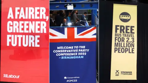 Reuters/PA Media Labour, Conservative and SNP conferences
