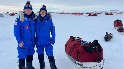 The Royal Marines Charity Dave Thomas (right) and Alan Chambers