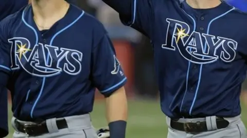 Reuters Tampa Bay Rays players. File photo