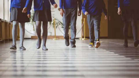 Getty Images Secondary school pupils
