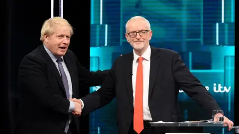 Reuters Boris Johnson and Jeremy Corbyn