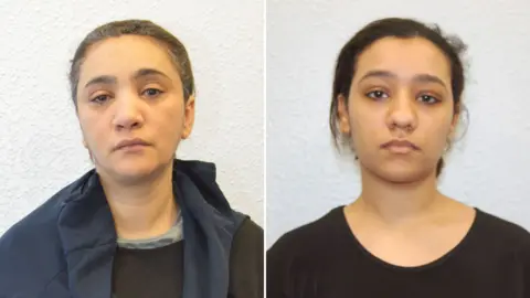 Met Police Mina Dich and her daughter Rizlaine Boular