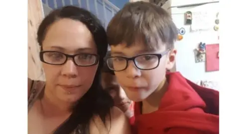 Stacey Greenough Stacey Greenough and son Dominic Junior