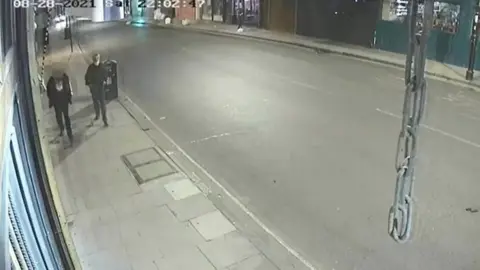 Met Police CCTV footage of Frank McKeever