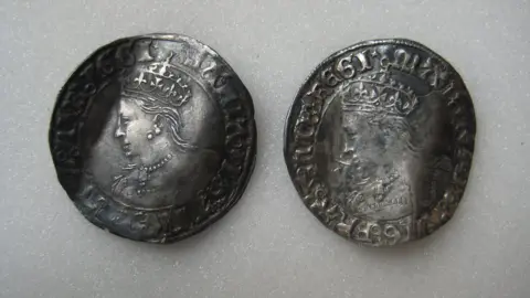 NAtional Museum Wales Coins of Mary I