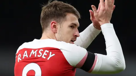 Aaron Ramsey of Arsenal