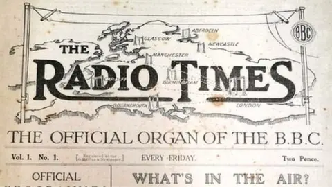 Berwyn Books First ever copy of Radio Times