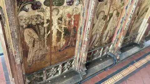 The antisemitic rood screen at Holy Trinity Church based on the lies surrounding William of Norwich