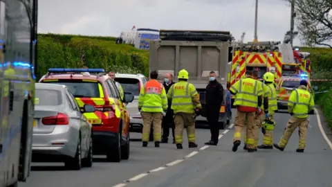 Martin Cavaney Crash site near Llandissilio