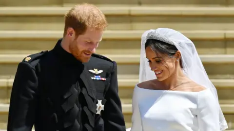 PA Media Prince Harry and Meghan Markle