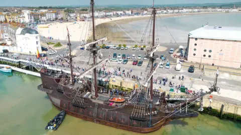 Getty Images El Galeon in Weymouth