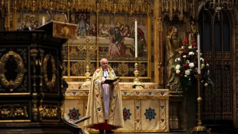 AFP/Getty The Very Rev David Hoyle, Dean of Westminster