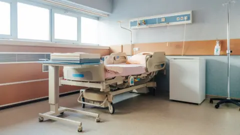 Getty Images Stock image of a hospital room