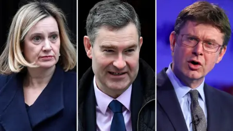 Reuters Amber Rudd, David Gauke, Greg Clarke