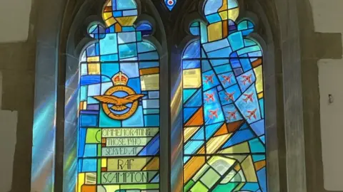 Scampton Church Stained-glass window