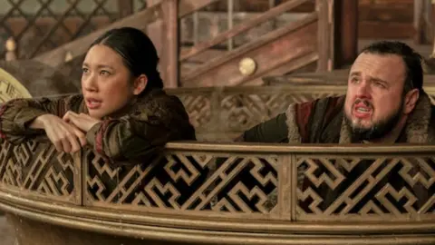 Netflix Jess Hong as Jin Cheng, John Bradley as Jack Rooney