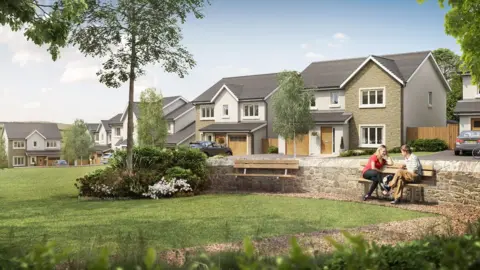 Dandara Group Artists impression of housing development
