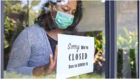 Getty Images Closed sign