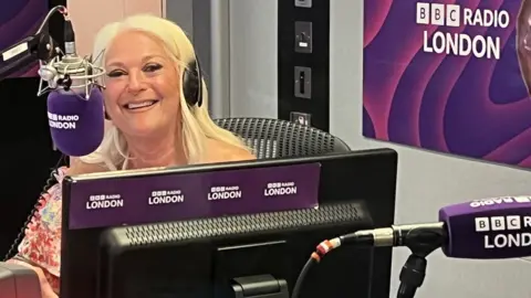 Vanessa Feltz presents her final BBC Radio London show