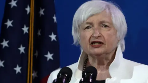 Getty Images Treasury secretary Janet Yellen signals that globalisation is back on the agenda.