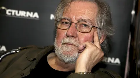 EPA A handout photo shows US filmmaker Tobe Hooper during an interview in Madrid, Spain, in 2014