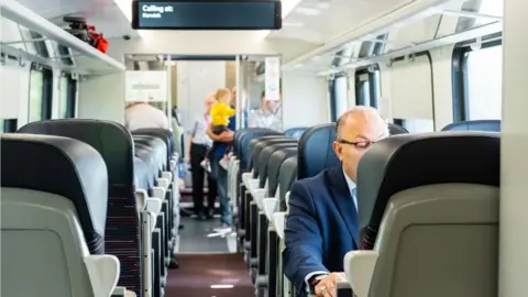 Greater Anglia Train interior