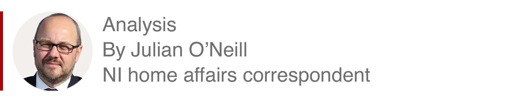 Analysis box by Julian O'Neill, NI home affairs correspondent