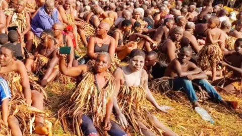 BBC/Randy Joe Sa'ah People at palace