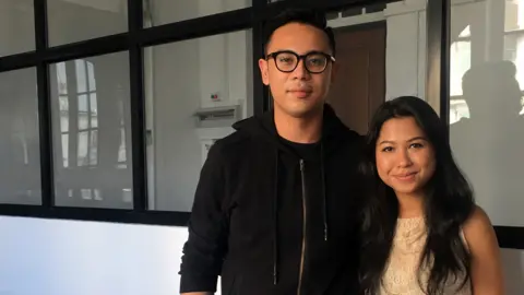 Suzanne Bearne Htet Myet Oo and Isabella Sway-Tin