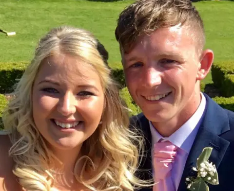 The National Lottery Jamie and his wife Danielle