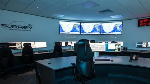 SSTL New SSTL control room