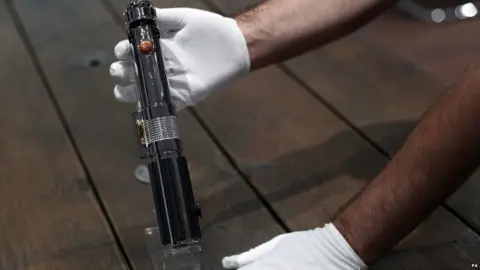 PA A lightsaber from Star Wars: Revenge of the Sith