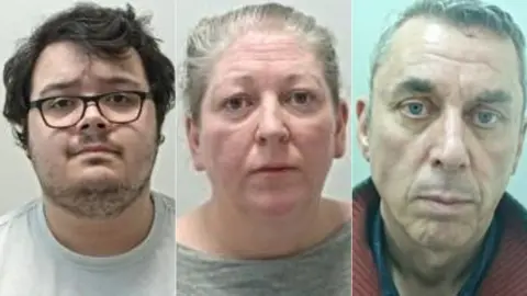 Lancashire Police Jordan Robinson, Kelly Caton, Stephen Boys