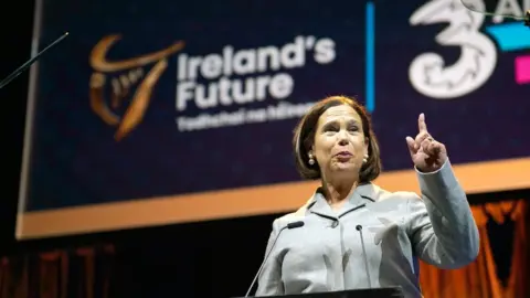 PA Media Sinn Féin president Mary-Lou McDonald