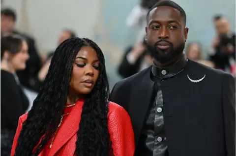 Getty Images Actress Gabrielle Union and her husband, former NBA player Dwyane Wade