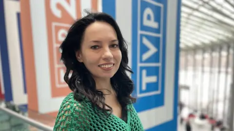 Matthew Goddard/BBC Head shot of reporter Blanka Dzugaj