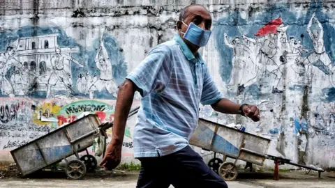 Getty Images Kerala has so far recorded more than 3.4 million cases