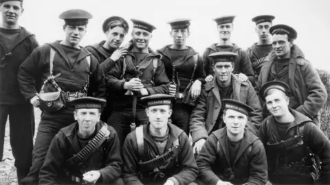 MOD Sailors from the Royal Naval Division