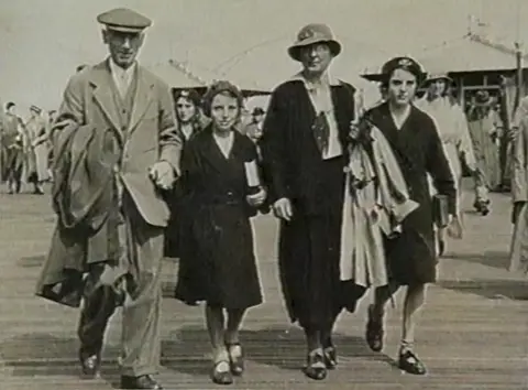 Jane Dodd The Dodd family on a trip to Worthing, around the time they found baby Anthea